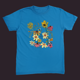 Count Your Blossoms Unisex Tee Royal Caribe / Small (S)
