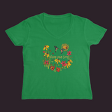 Share Your Song Women’s V-Neck Irish Green / Small (S)