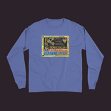 Pro Democracy Unisex Long Sleeve Tee Flo Blue / Small (S)
