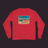 Blue Is My Favorite Color Unisex Long Sleeve Tee - New Red / Small (S)