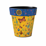 Monarch On Gold 15 Garden Planter