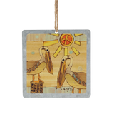 All You Need Is A Day At The Beach Tin Ornament