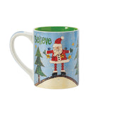 Believe In Santa Ceramic Mug