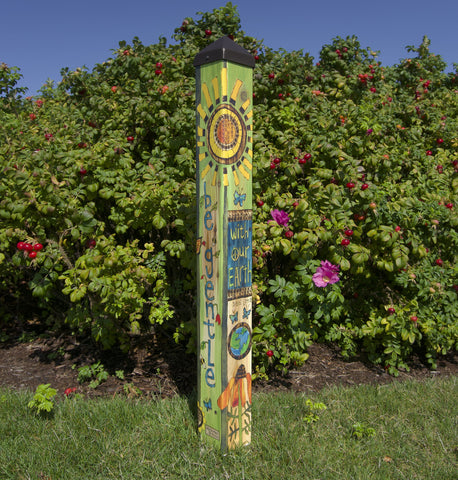 Be Gentle With Our Earth - Dalai Lama 40 Art Pole New