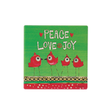 Peace Love Joy Stone Coaster