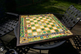 Love Makes The World Go Round Checker/chess Board - Original