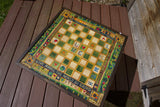 Love Makes The World Go Round Checker/chess Board - Original