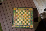 Love Makes The World Go Round Checker/chess Board - Original