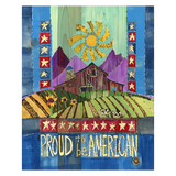 Proud To Be American Metal Print - 9 By 11