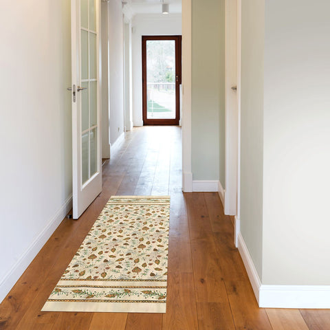 Pinecones Floor Flair 2' by 6' - NEW