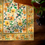 Hummingbirds Floor Flair 5' by 7' - NEW