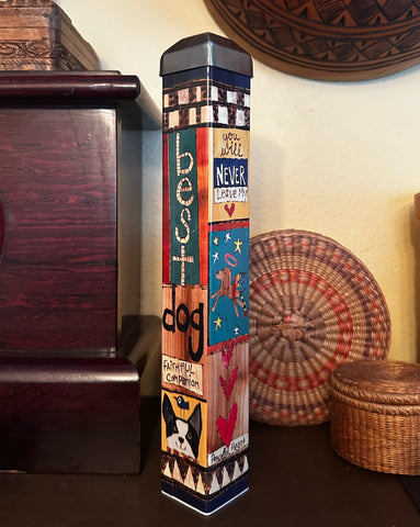 Best Dog Memorial Mini Pole - 10 inch -NEW