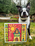 Love Makes A Home Mini Yard Sign