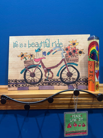 Life Is A Beautiful Ride 12’ By 18’ Wall Art