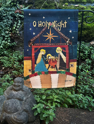 O Holy Night Garden Flag/Banner