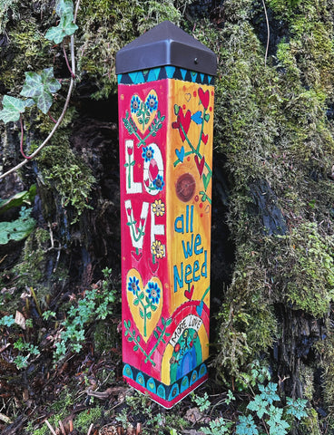 Love Is all You Need 20"Art Pole - New