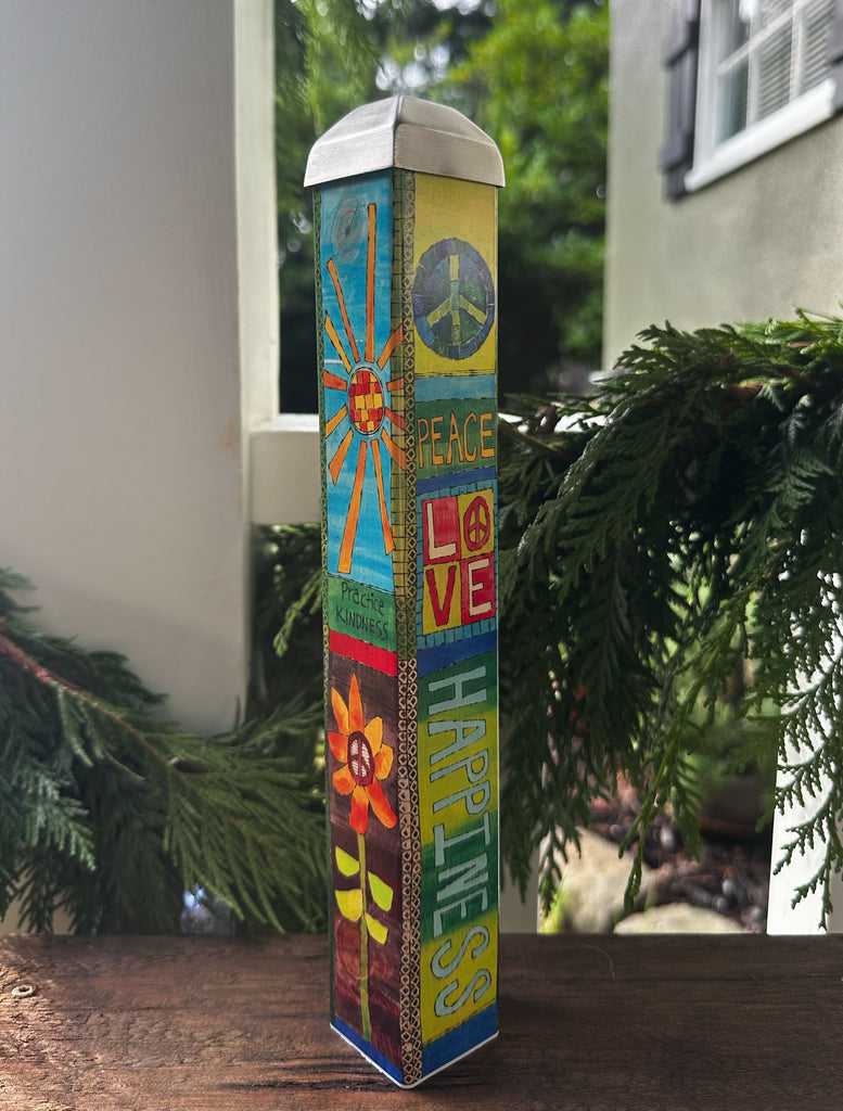 Peace Mini Pole - 10 inch - NEW – Painted Peace - the Art of Stephanie ...