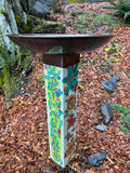 I Must Have Flowers- Joy In The Garden Birdbath - New