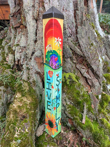 New - Live Simply Art Pole 40