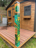 Peace...were All In This Together Art Pole - 60