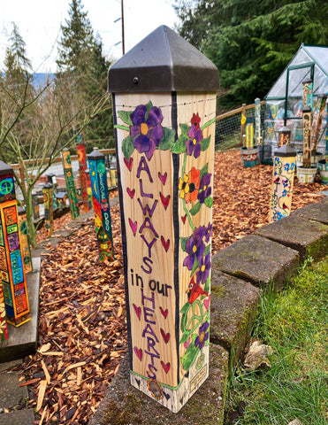 Always In Our Hearts (Bereavement) Art Pole - 20