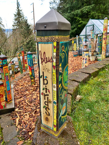 Bless The Birds Art Pole - 20