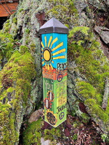 Survivor... Wishing You Peace Strength And Comfort Art Pole - 20