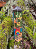 Crossing The Rainbow Bridge Dog (Bereavement) Art Pole - 20