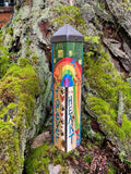 Crossing The Rainbow Bridge Cat (Bereavement) Art Pole - 20