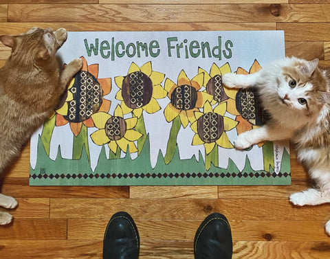 Welcome Friends Doormat