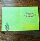 Peace Love Joy Greeting Card