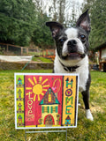 Love Makes A Home Mini Yard Sign