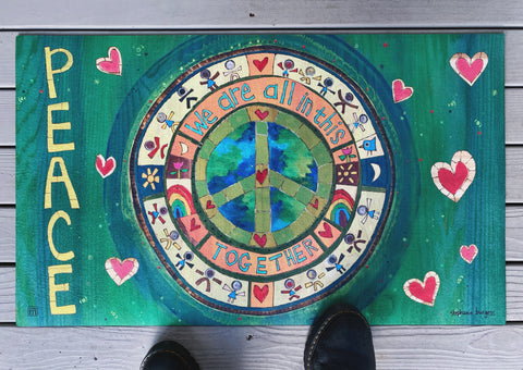 Peace Doormat New