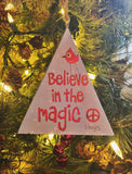 Believe In The Magic Of Christmas Tin Ornament