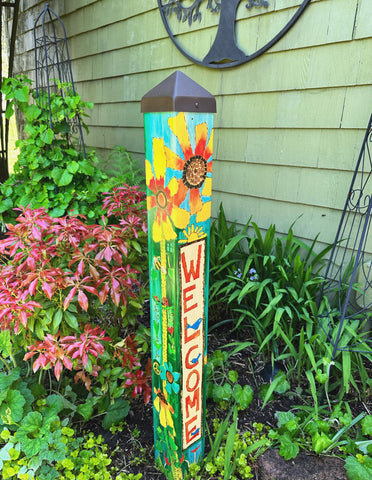New - Welcome Art Pole 40