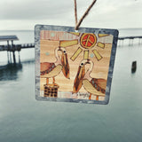 All You Need Is A Day At The Beach Tin Ornament