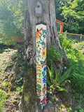 New - Live Life In Full Bloom Art Pole 60
