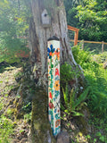 New - Live Life In Full Bloom Art Pole 60