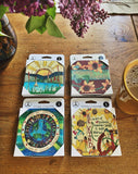 Stone Coaster Collection Of 4 - Free Shipping
