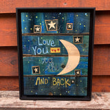 Love Each Other Fine Metal Print 7" by 7"