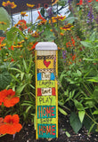 New - Together We Make A Family Mini Art Pole 13 Inch