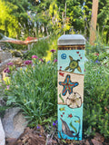 New - The Beach Is My Happy Place Mini Art Pole 13 Inch