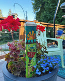 Think Big Believe Mini Art Pole - 13 Inch
