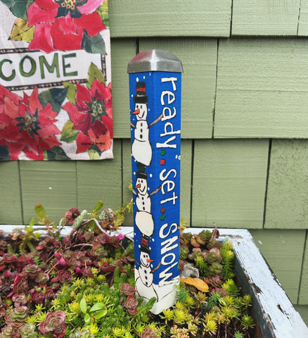 Ready Set Snow Mini Art Pole - 10 Inch