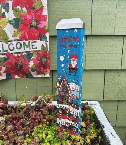 Home For The Holidays Mini Art Pole 13 - New