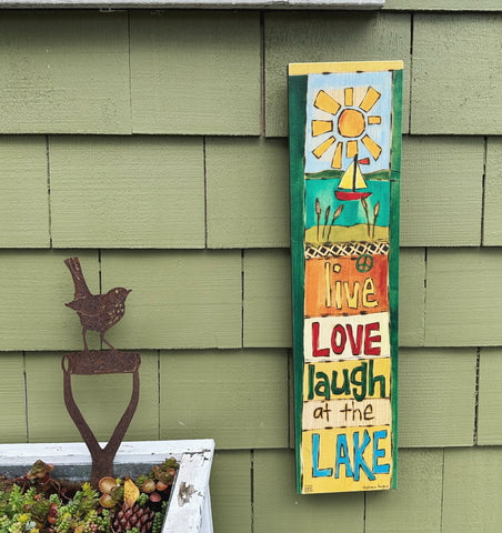 Live Love Lake Outdoor Signage