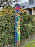 Flowers Are Happy Little Things Art Pole 60 - New