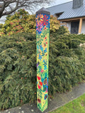 Flowers Are Happy Little Things Art Pole 60 - New
