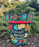 Be Happy Garden Planter 15 - New
