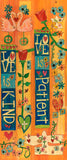 Love Is Patient Loke Kind Art Pole 40’’